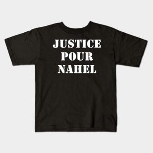 Justice Pour Nahel Kids T-Shirt